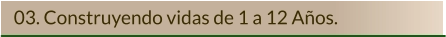 03. Construyendo vidas de 1 a 12 Años.